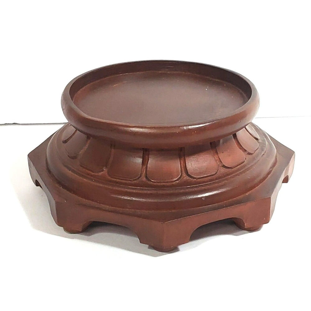 Wooden Display Round Wood Display‎ Base Decorative Base Crafts Keepsake